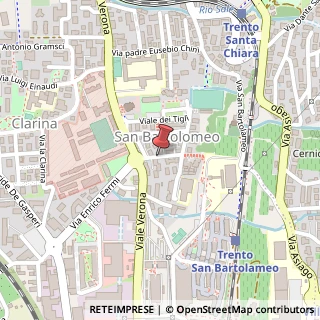 Mappa Viale degli Olmi, 26, 38123 Trento, Trento (Trentino-Alto Adige)