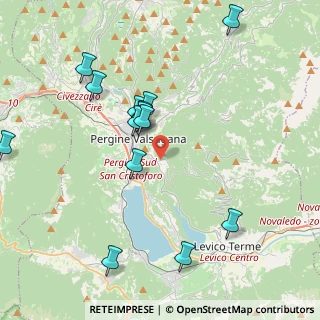 Mappa Via Panarotta, 38057 Pergine Valsugana TN, Italia (4.19857)