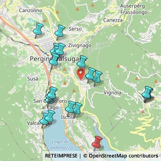 Mappa Via Panarotta, 38057 Pergine Valsugana TN, Italia (2.269)