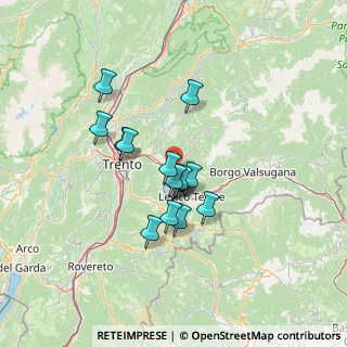 Mappa Via Panarotta, 38057 Pergine Valsugana TN, Italia (10.00933)