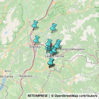 Mappa Via Panarotta, 38057 Pergine Valsugana TN, Italia (7.67)