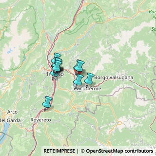 Mappa Via Panarotta, 38057 Pergine Valsugana TN, Italia (9.22923)