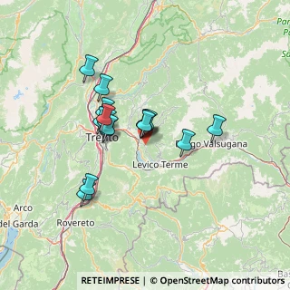 Mappa Via Panarotta, 38057 Pergine Valsugana TN, Italia (10.63688)