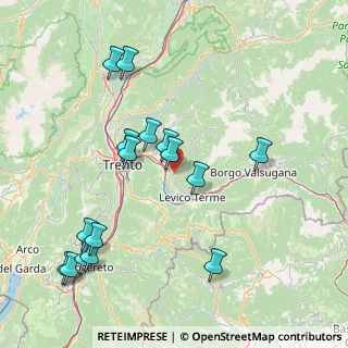 Mappa Via Panarotta, 38057 Pergine Valsugana TN, Italia (17.52)