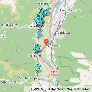 Mappa Viale dell'Industria, 28885 Piedimulera VB, Italia (1.9905)