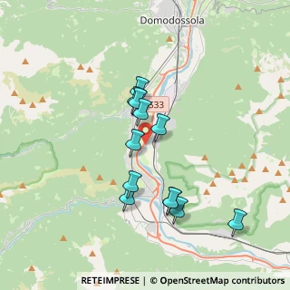 Mappa Viale dell'Industria, 28885 Piedimulera VB, Italia (3.14167)