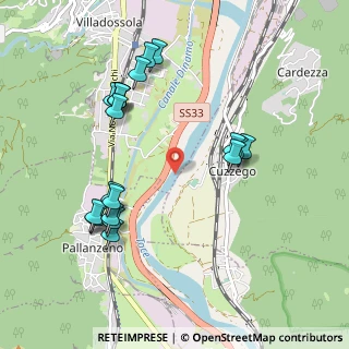 Mappa Viale dell'Industria, 28885 Piedimulera VB, Italia (1.033)