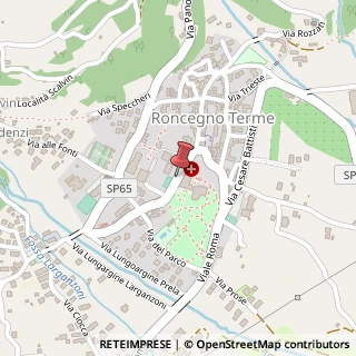 Mappa Via Val dell'Orso, 2, 38050 Roncegno Terme, Trento (Trentino-Alto Adige)