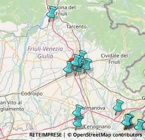 Mappa Via San Martino, 33037 Pasian di Prato UD, Italia (19.49067)