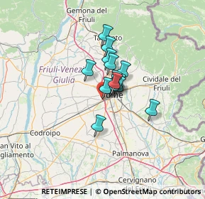 Mappa Via San Martino, 33037 Pasian di Prato UD, Italia (7.22143)