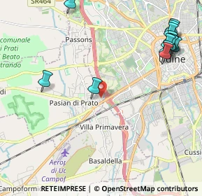 Mappa Via San Martino, 33037 Pasian di Prato UD, Italia (2.78538)