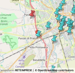 Mappa Via San Martino, 33037 Pasian di Prato UD, Italia (2.784)