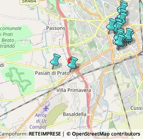 Mappa Via San Martino, 33037 Pasian di Prato UD, Italia (2.77647)