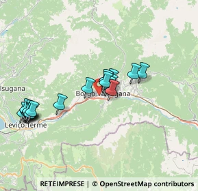 Mappa 23a, 38051 Borgo Valsugana TN, Italia (6.9525)