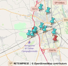 Mappa Via Cuneo, 33037 Pasian di Prato UD, Italia (2.81091)