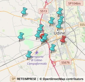 Mappa Via Cuneo, 33037 Pasian di Prato UD, Italia (3.05615)