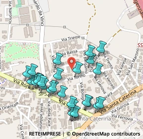 Mappa Via Cuneo, 33037 Pasian di Prato UD, Italia (0.24444)
