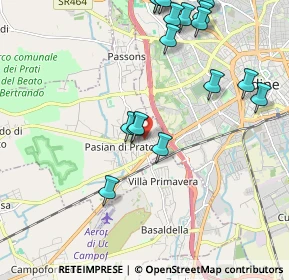 Mappa Via Cuneo, 33037 Pasian di Prato UD, Italia (2.33706)