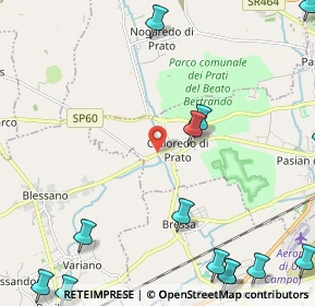 Mappa Via del Forno, 33037 Pasian di Prato UD, Italia (3.43667)