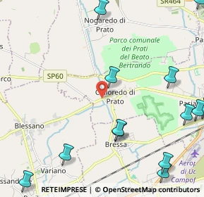 Mappa Via del Forno, 33037 Pasian di Prato UD, Italia (3.07769)