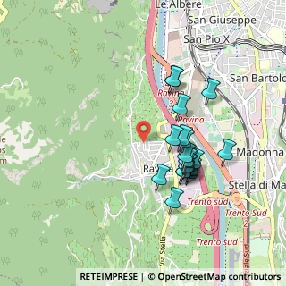 Mappa Rione San Marco, 38100 Ravina TN, Italia (0.8095)