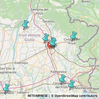 Mappa Via Lumignacco, 33100 Udine UD, Italia (27.71667)