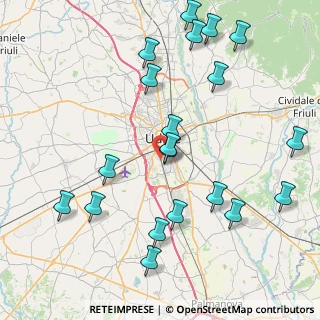 Mappa Via Lumignacco, 33100 Udine UD, Italia (9.328)