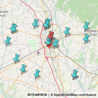 Mappa Via Lumignacco, 33100 Udine UD, Italia (8.973)