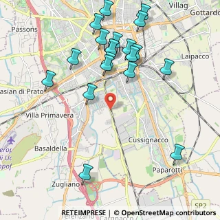 Mappa Via Lumignacco, 33100 Udine UD, Italia (2.262)
