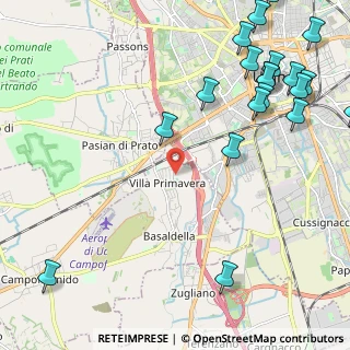 Mappa Strada delle Betulle, 33030 Campoformido UD (3.05)