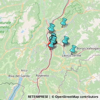 Mappa Via del Ponte, 38100 Ravina TN, Italia (6.68938)