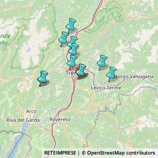 Mappa Strada dei Bindesi, 38123 Trento TN, Italia (10.89)