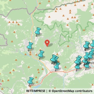 Mappa Via Faller, 32030 Sovramonte BL, Italia (5.9625)