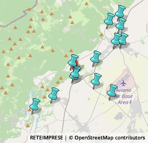 Mappa Via Agostino Stefani, 33070 Budoia PN, Italia (3.92846)