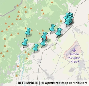 Mappa Via Agostino Stefani, 33070 Budoia PN, Italia (3.72412)