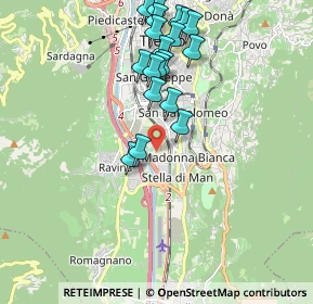 Mappa Via Fersina, 38045 Civezzano TN, Italia (1.92947)