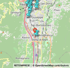 Mappa Via Fersina, 38045 Civezzano TN, Italia (2.78)