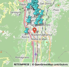 Mappa Via Fersina, 38045 Civezzano TN, Italia (2.1055)