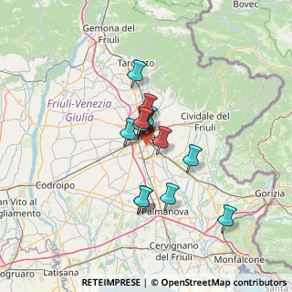 Mappa Via Lavariano, 33100 Udine UD, Italia (9.66308)