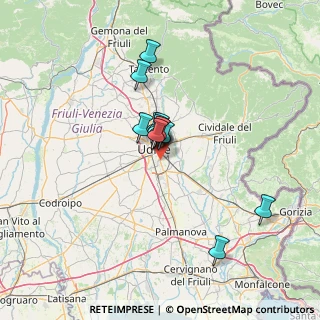 Mappa Via Lavariano, 33100 Udine UD, Italia (8.75231)