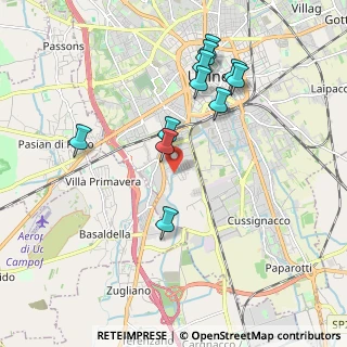 Mappa Via Villorba, 33100 Udine UD, Italia (1.89)