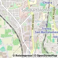 Mapa Trento