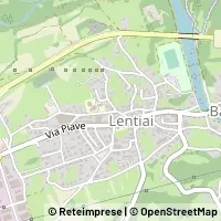 Mapa Lentiai