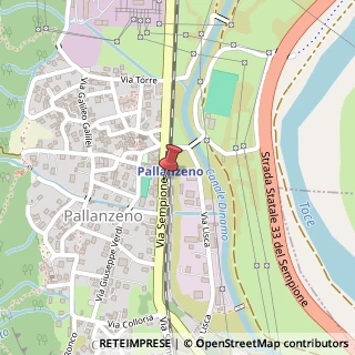 Mappa Via Sempione,  76, 28884 Pallanzeno, Verbano-Cusio-Ossola (Piemonte)