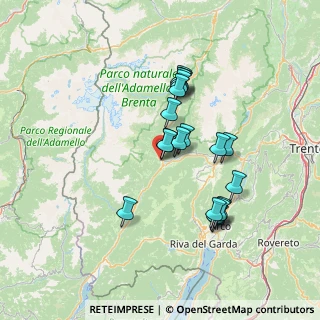Mappa Via Cenglo, 38079 Tione di Trento TN, Italia (12.20947)