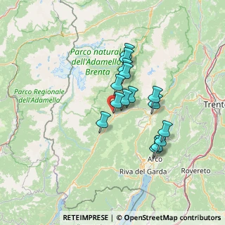 Mappa Via Cenglo, 38079 Tione di Trento TN, Italia (10.90067)