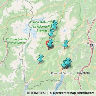 Mappa Via Cenglo, 38079 Tione di Trento TN, Italia (11.32)