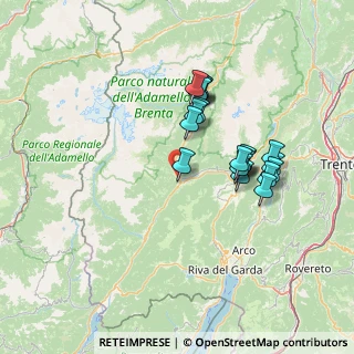 Mappa Via Cenglo, 38079 Tione di Trento TN, Italia (12.419)