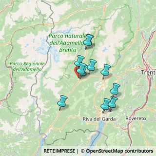 Mappa Via Cenglo, 38079 Tione di Trento TN, Italia (10.82364)