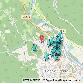 Mappa Via Cenglo, 38079 Tione di Trento TN, Italia (0.42)